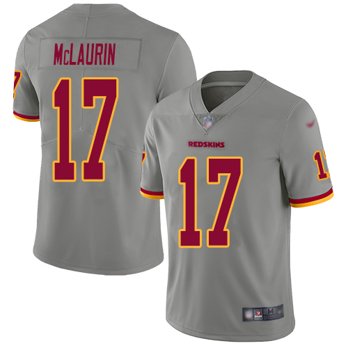 Washington Redskins Limited Gray Men Terry McLaurin Jersey NFL Football #17 Inverted Legend->women nfl jersey->Women Jersey